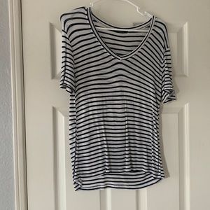 stripped tee